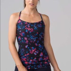 Lululemon Power Y Tank Dandy Digie Multi Size 8